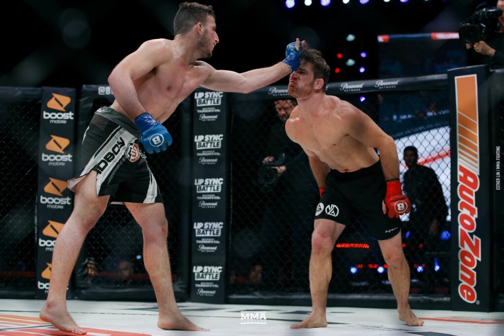 Bellator would book Agazarm, who joined the Nick Diaz academy to compete in MMA. He would end up making a funny MMA debut against Jesse Roberts in January of 2019. 
