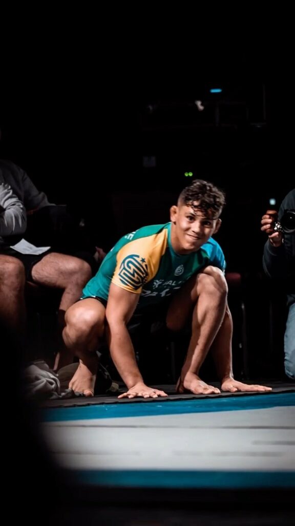 Galvao wore a Brasil rash guard during ADCC appearance 